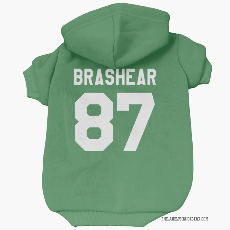 Donald Brashear Green Philadelphia Flyers Cat & Dog Pet Hoodie