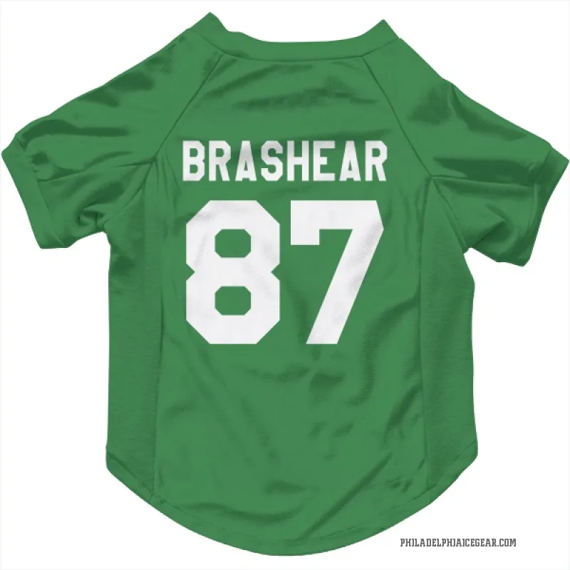 Donald Brashear Green Philadelphia Flyers Cat & Dog Pet Jersey