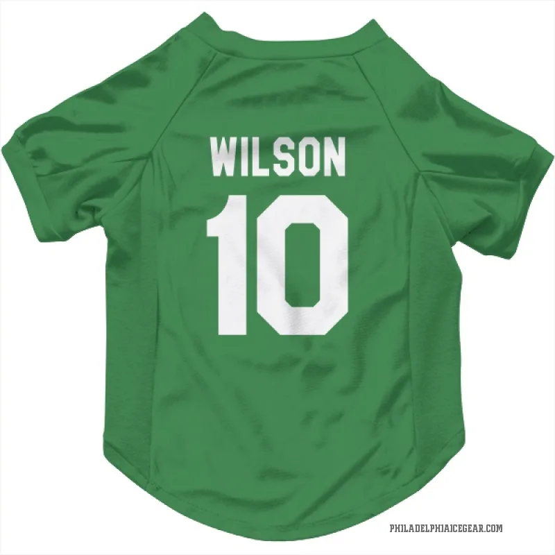 Garrett Wilson  Green Philadelphia Flyers  Cat & Dog Pet Jersey