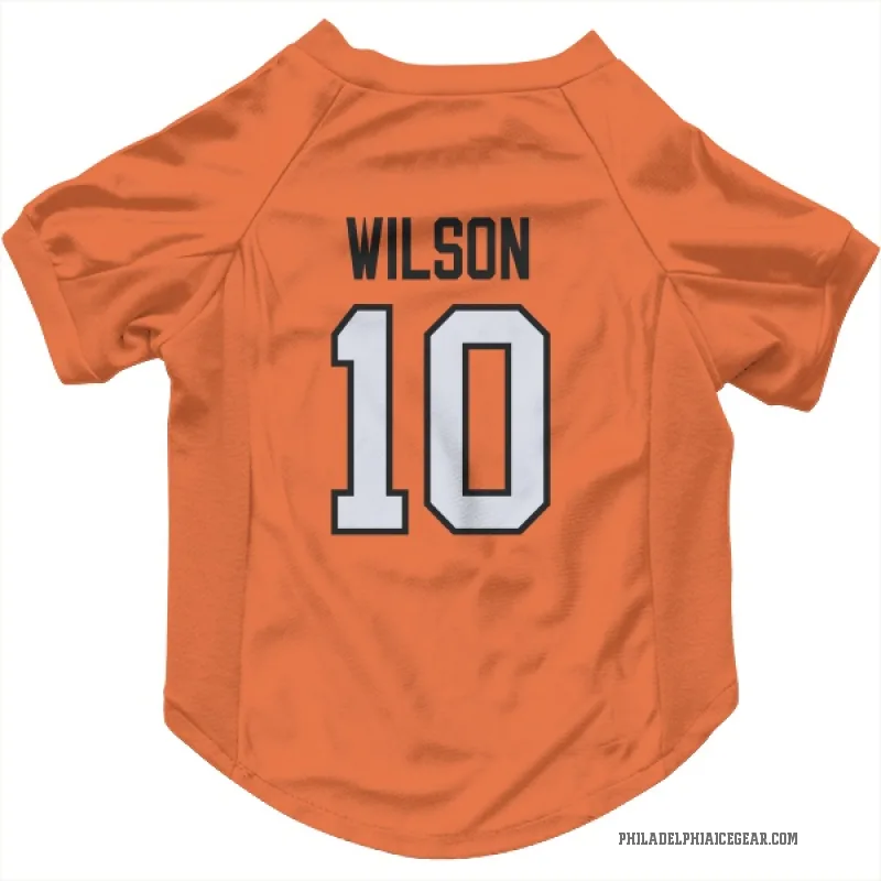 Garrett Wilson  Orange Philadelphia Flyers  Cat & Dog Pet Jersey